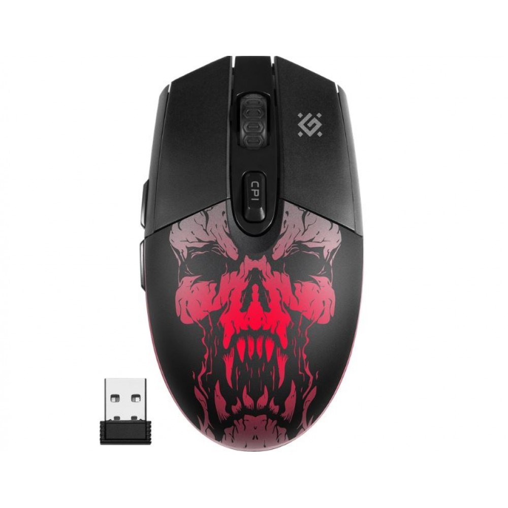 Мышка беспроводная игровая Defender Beta GM-707L (52707) с АКБ