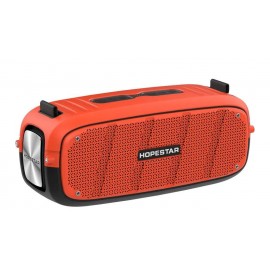 Колонка Bluetooth Mp3 Hopestar A20 Pro, беспроводной микрофон, красная