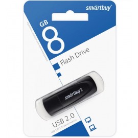 Флешка USB 8Gb SmartBuy Scout Black