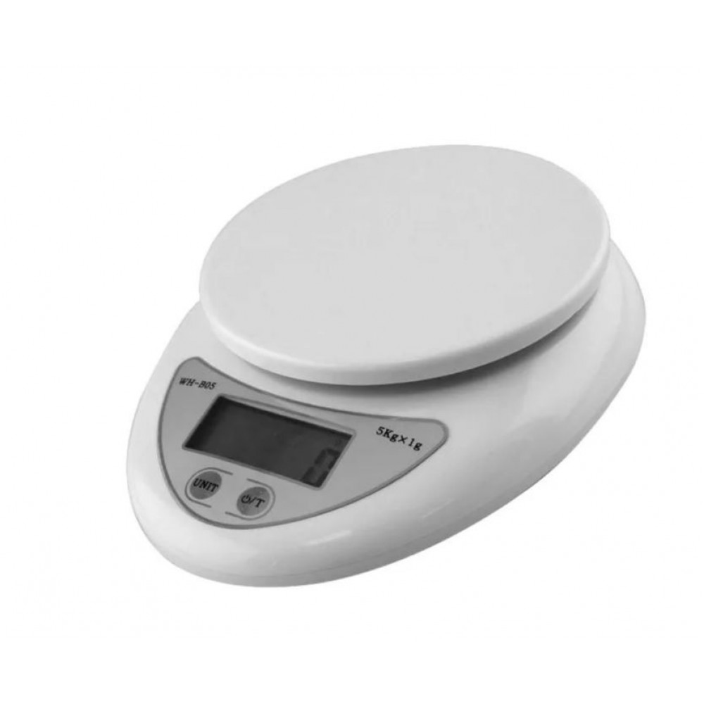 Весы точные кухонные с чашей 1-5000g B05