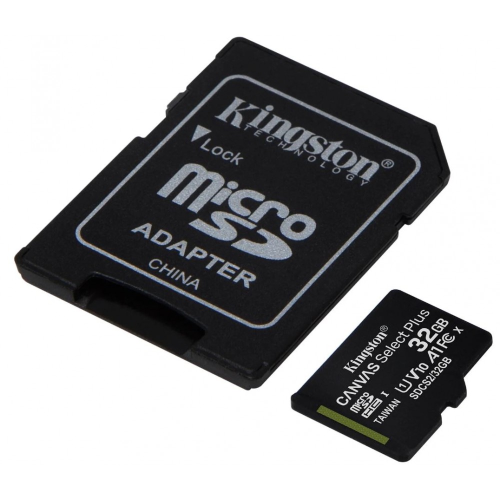 MicroSd 32Gb Kingston UHS-I Canvas Select Class10