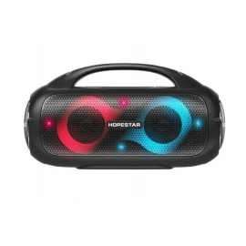 Колонка Bluetooth Mp3 Hopestar A50 Party Led черная