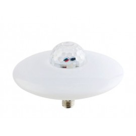 лампа UFO НЛО light в патрон E27, 30W, RGB, пульт, Bluetooth колонка