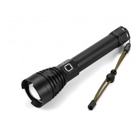 Фонарик металлический YYC-6001-P90, 2x26650/18650, зум, мощный