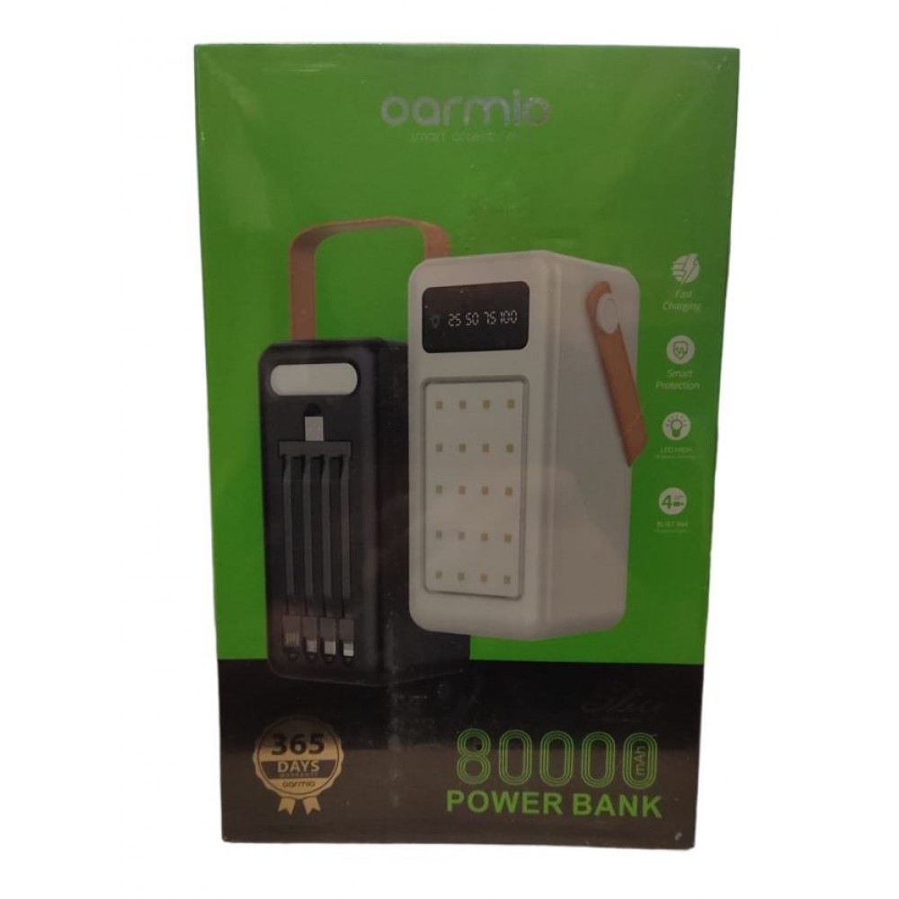 Power bank Oarmio MXQ-M148A LED 80000mAh черный