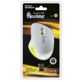 Мышка беспроводная Smartbuy SBM-309AG-WL белый лимон