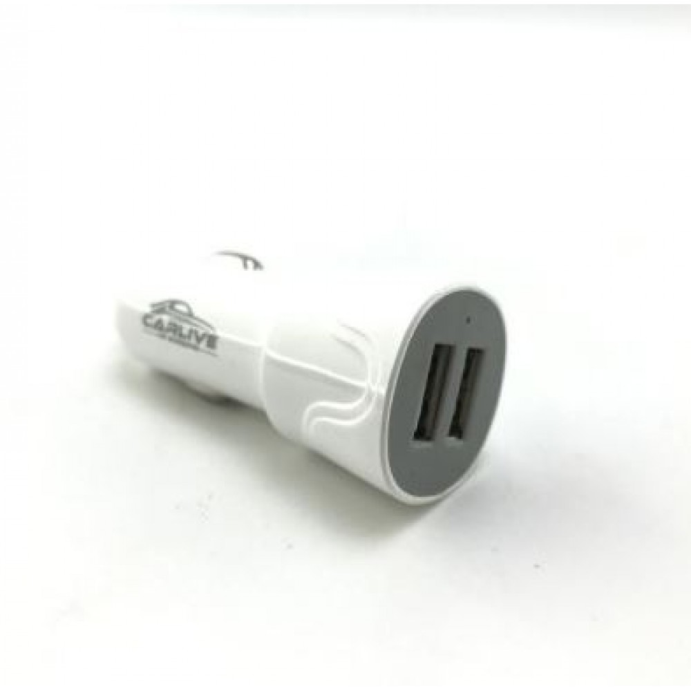 Зарядное автомобильное АЗУ CarLive AF01 2USB 2.1A белый