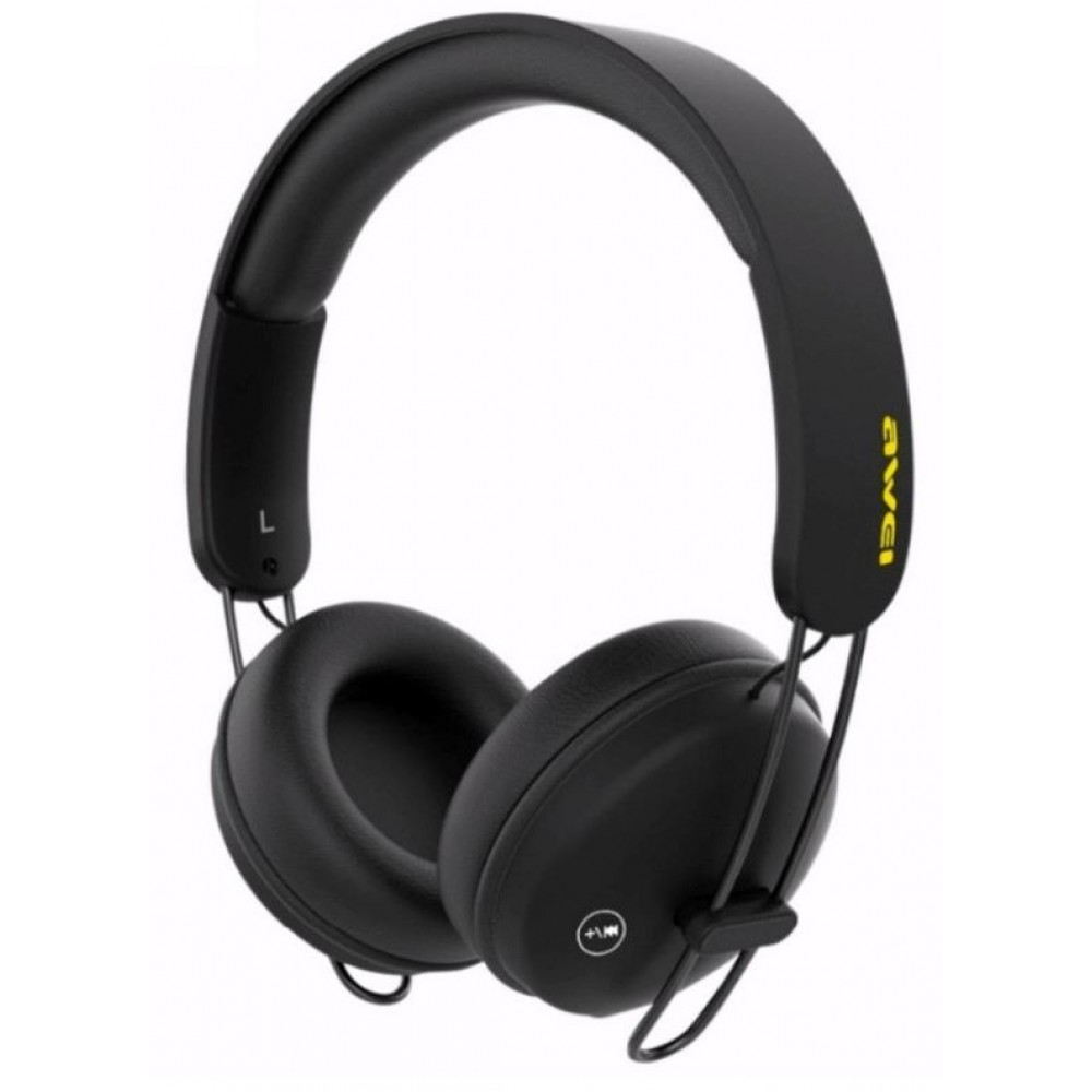 Наушники bluetooth Awei полноразмерные A800bl черные