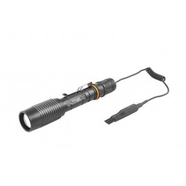 Фонарик тактический BL-Q2804-T6 AZ-66 2x18650, крепление и выносная кнопка