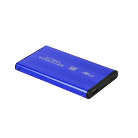Внешний корпус HDD 2.5 дюймов USB 2.0 металл , синий