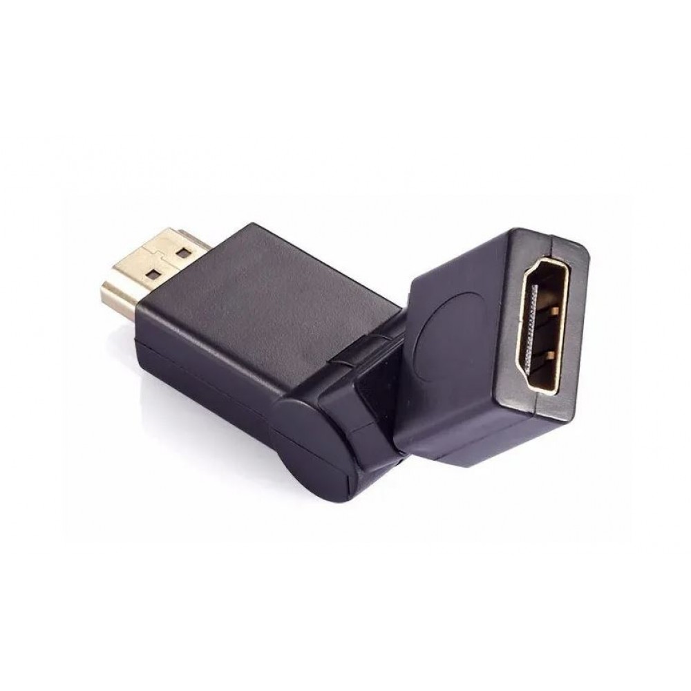 Переходник HDMI уголок поворотный 360