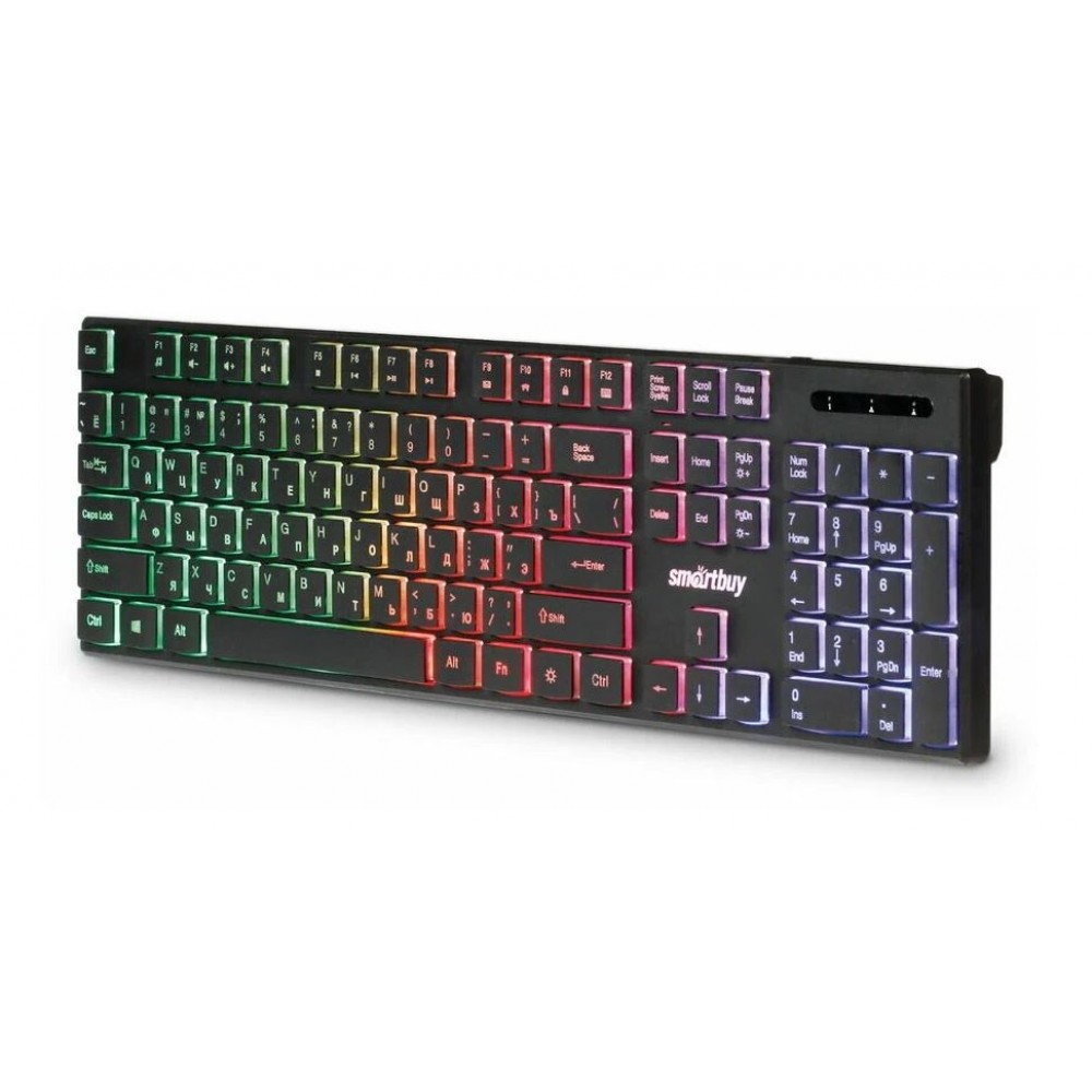 Клавиатура USB Smartbuy SBK-240U-K с подсветкой