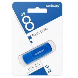 Флешка USB 8Gb SmartBuy Scout Blue