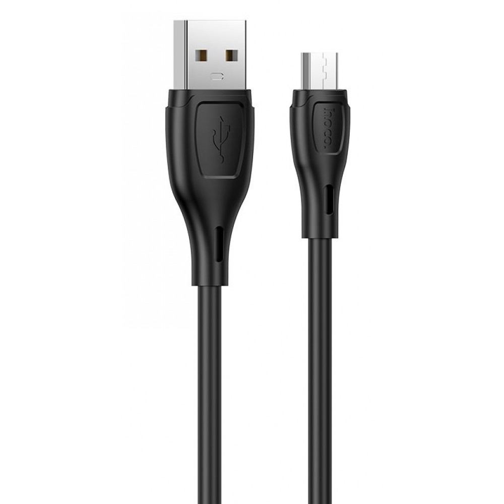 Кабель USB Type-C Hoco X61 silicone черный