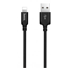 кабель для Apple Lightning USB Hoco X14 2m черный