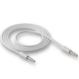 Кабель Aux 3.5-3.5 4pin JD-49 1m белый