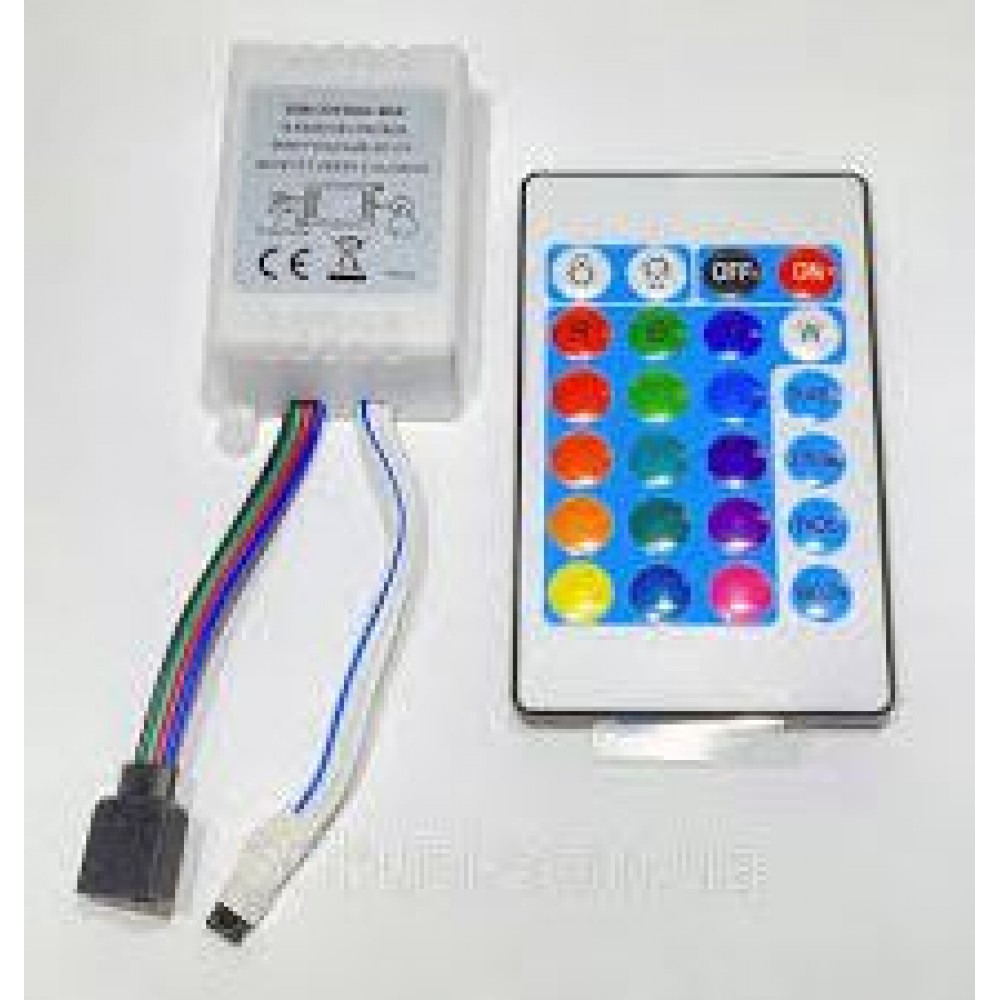 Контроллер LED с пультом ИК для ленты RGB 4pin