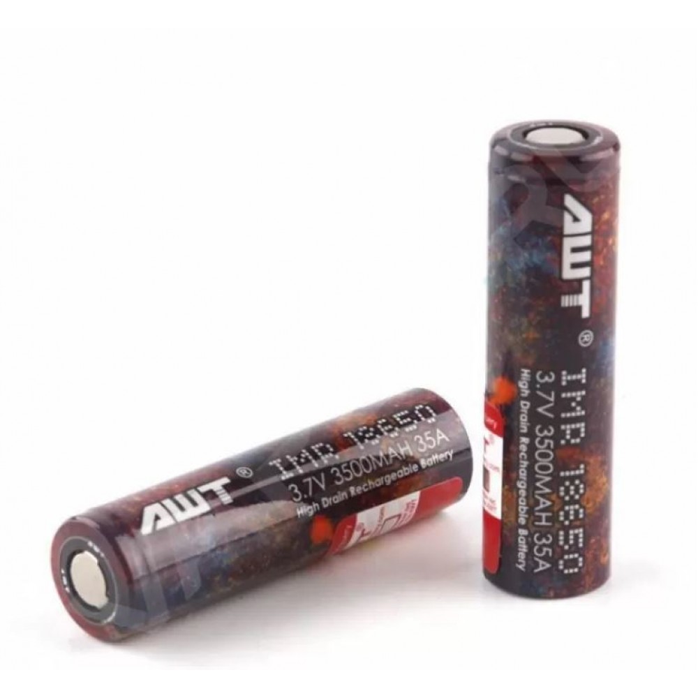 Батарея 18650 AWT 3500mA 35A -real 3000 mAh