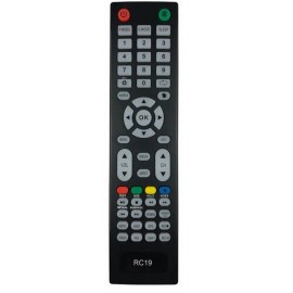 Пульт ТВ RC19 HOB2326 для VITYAZ, OLTO, Erisson, CROWN, Telefunken