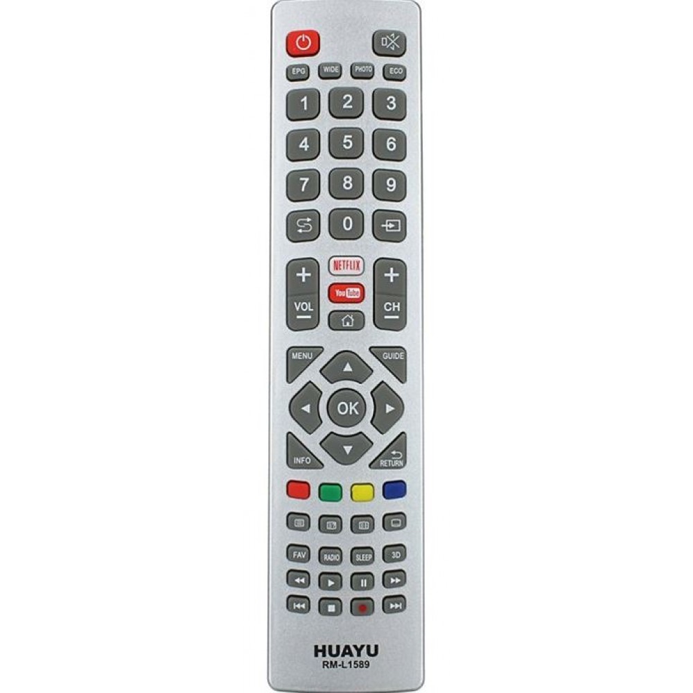 Пульт ТВ универсал для Sharp RM-L1589