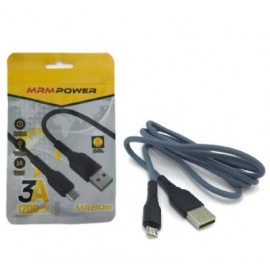Кабель Micro USB MRM MR80m 1.2m silver