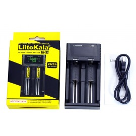Зарядное сетевое для батарей 18650x2 , AA/AAA Liitokala Lii-S2