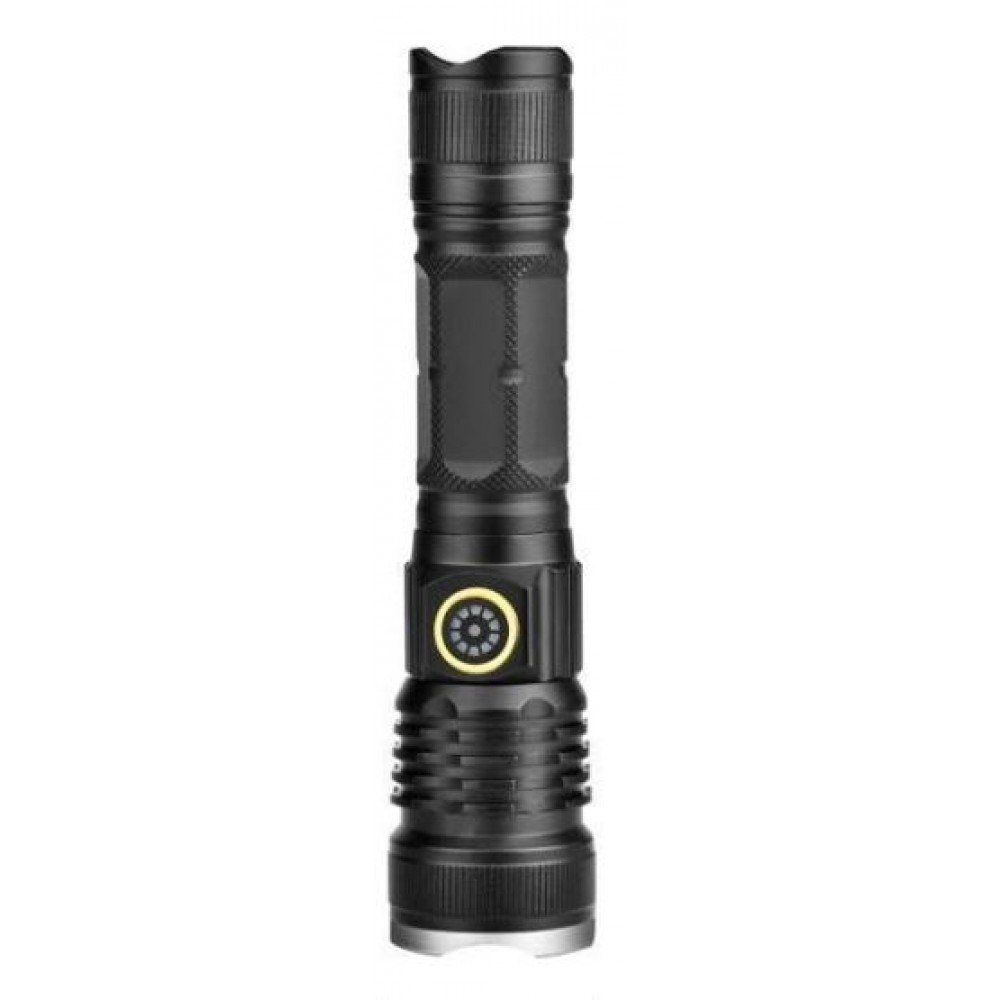 Фонарик металлический YYC-613-P50 зум, 18650