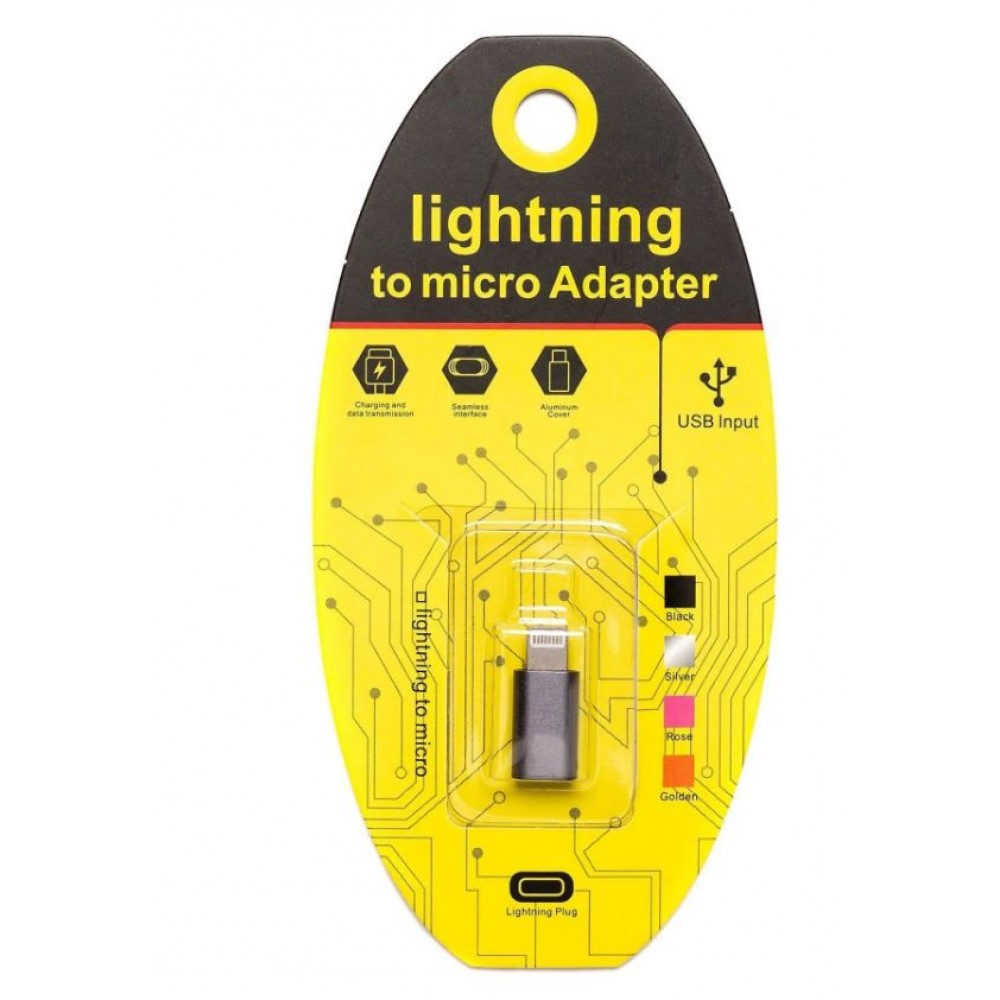 Переходник для Apple Lightning - Micro USB гнездо FT-ADA13