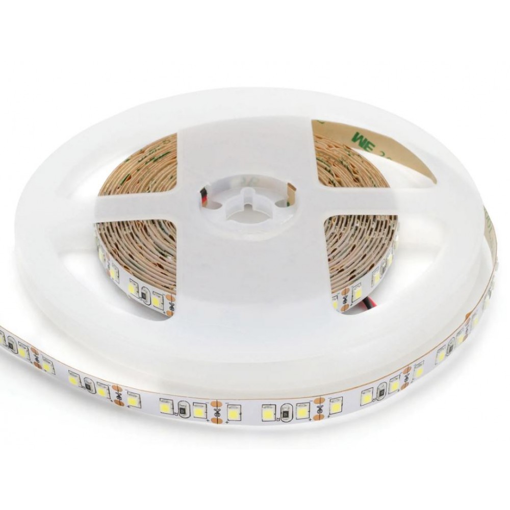 лента LED SMD 3528 120LED/m белая теплый 5m 52685 G20