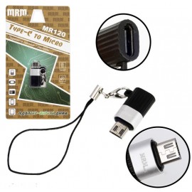 Переходник Type-C гнездо - Micro USB штекер MR120 A4058