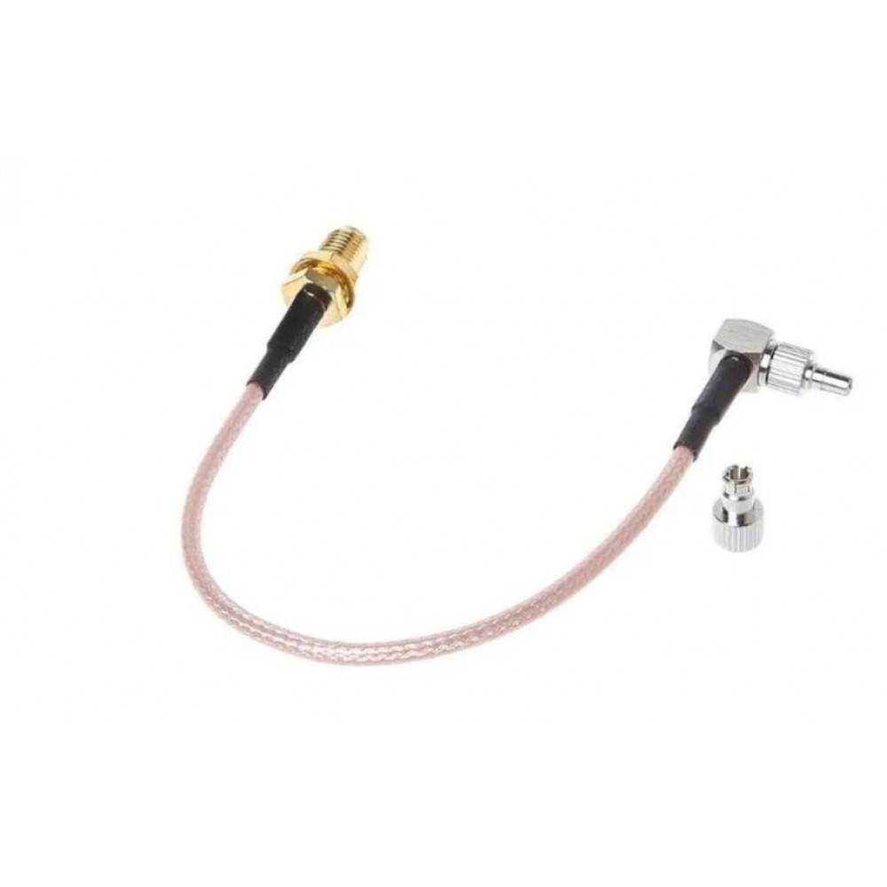 Пигтейл CRC9-F/TS9-F-SMA 20cm RG316 SMA-F CRC9+TS9 A3431