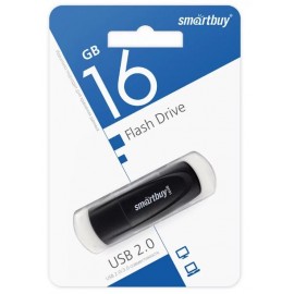Флешка USB 16Gb Smartbuy Scout Black