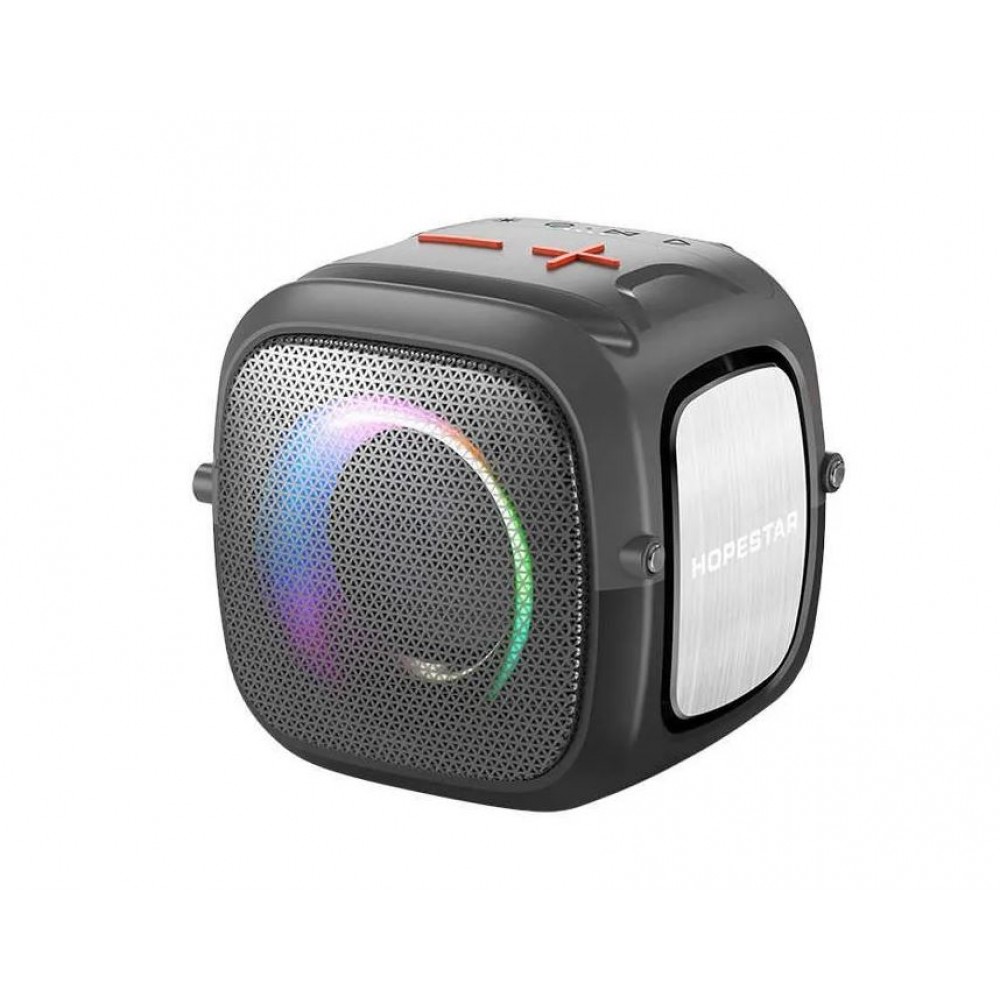 Колонка Bluetooth MP3 Hopestar PartyOne Mini серая