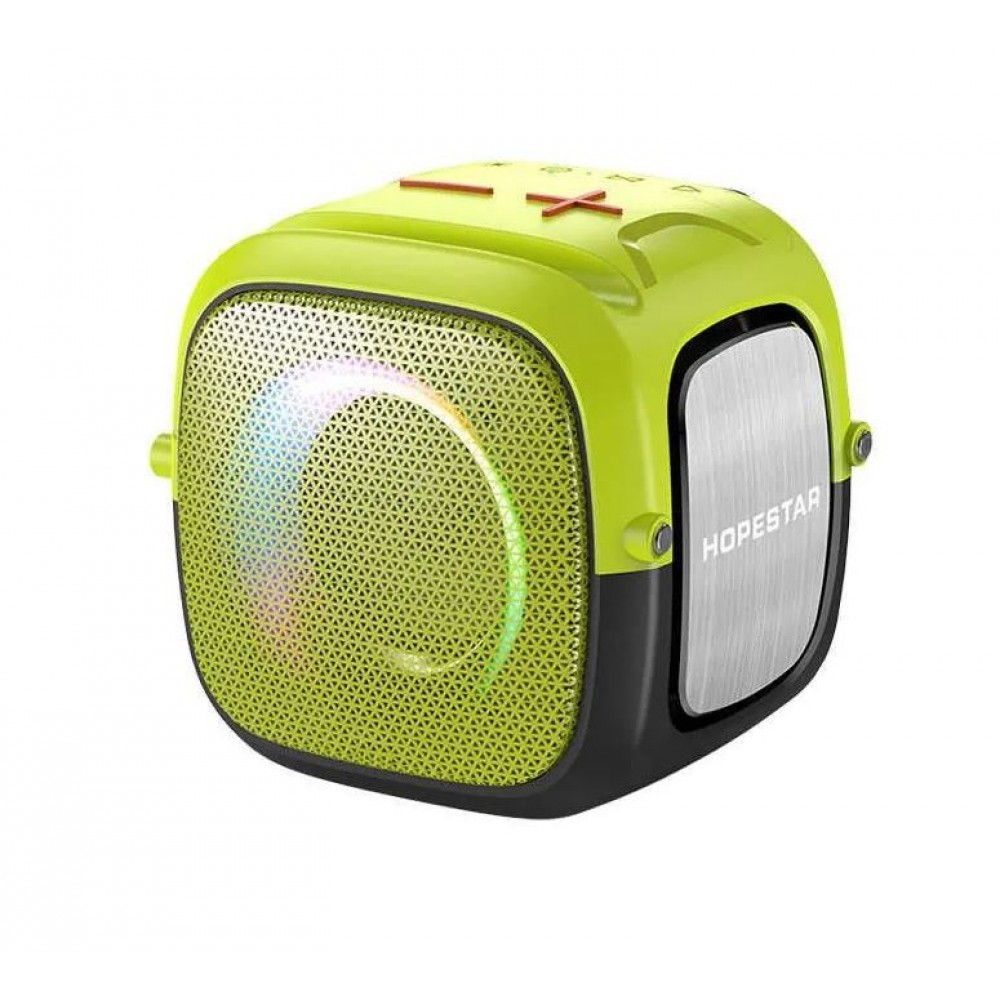 Колонка Bluetooth MP3 Hopestar PartyOne Mini зеленая