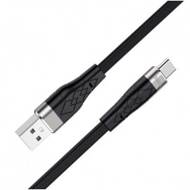 Кабель USB Type-C Hoco X53 silicone черный
