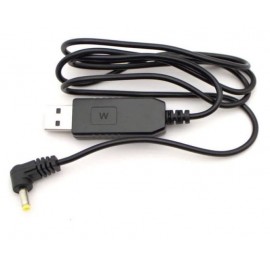 Кабель для зарядки раций Baofeng USB 9V 1A 4.0/1.7mm