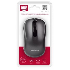 Мышка беспроводная Smartbuy SBM-378AG-G серая