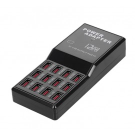 Зарядное сетевое сзу USB 12 портов W-858 A947