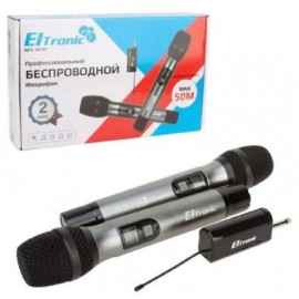 Микрофоны беспроводные / набор 2шт Eltronic 10-07