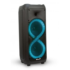 Колонка Bluetooth MP3 караоке 2 микрофона Eltronic DANCE BOX 500 20-58