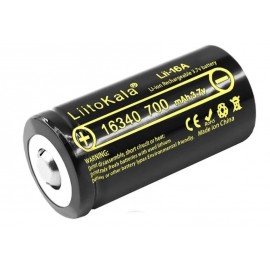 Батарея 16340 LiitoKala Lii-16a 700mA
