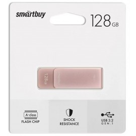 Флешка USB 3.0 128Gb SmartBuy M1 Metal Apricot