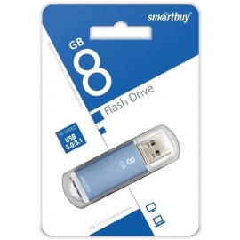 Флешка USB 8Gb Smartbuy V-Cut Blue