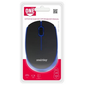 Мышка беспроводная Smartbuy SBM-368AG-KB, черно-синяя