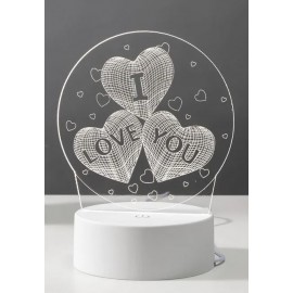 Светильник 3D Creative Desk Lamp с маркером и пультом