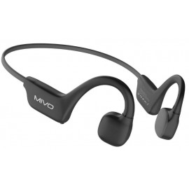 Наушники Bluetooth открытые уши костная проводимость Mivo MG-02 на шею черные