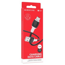 Кабель Micro USB Borofone BX84 черный