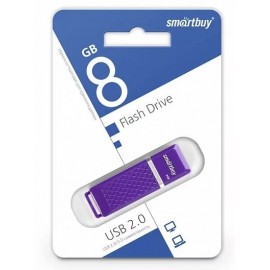 Флешка USB 8Gb Smartbuy Quartz Violet