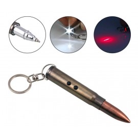Фонарик - брелок Bullet Laser Pen 