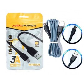 Кабель USB Type-C MRM MR80t 1.2m Silver